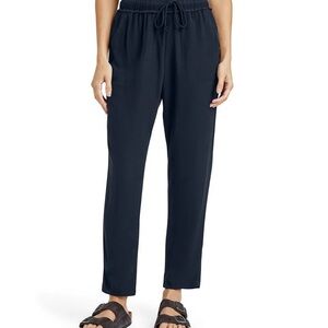 Splendid Navy Naomi Pull-On Straight Leg Pants